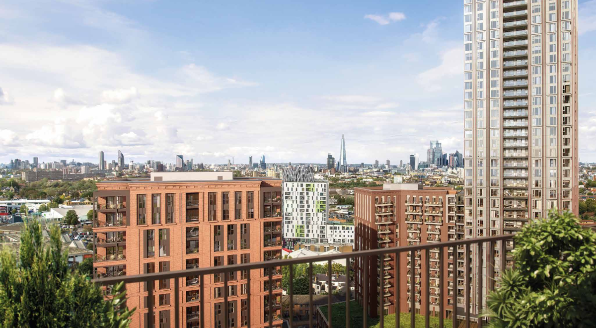 伦敦·贝卡公寓 The BeCa 外立面